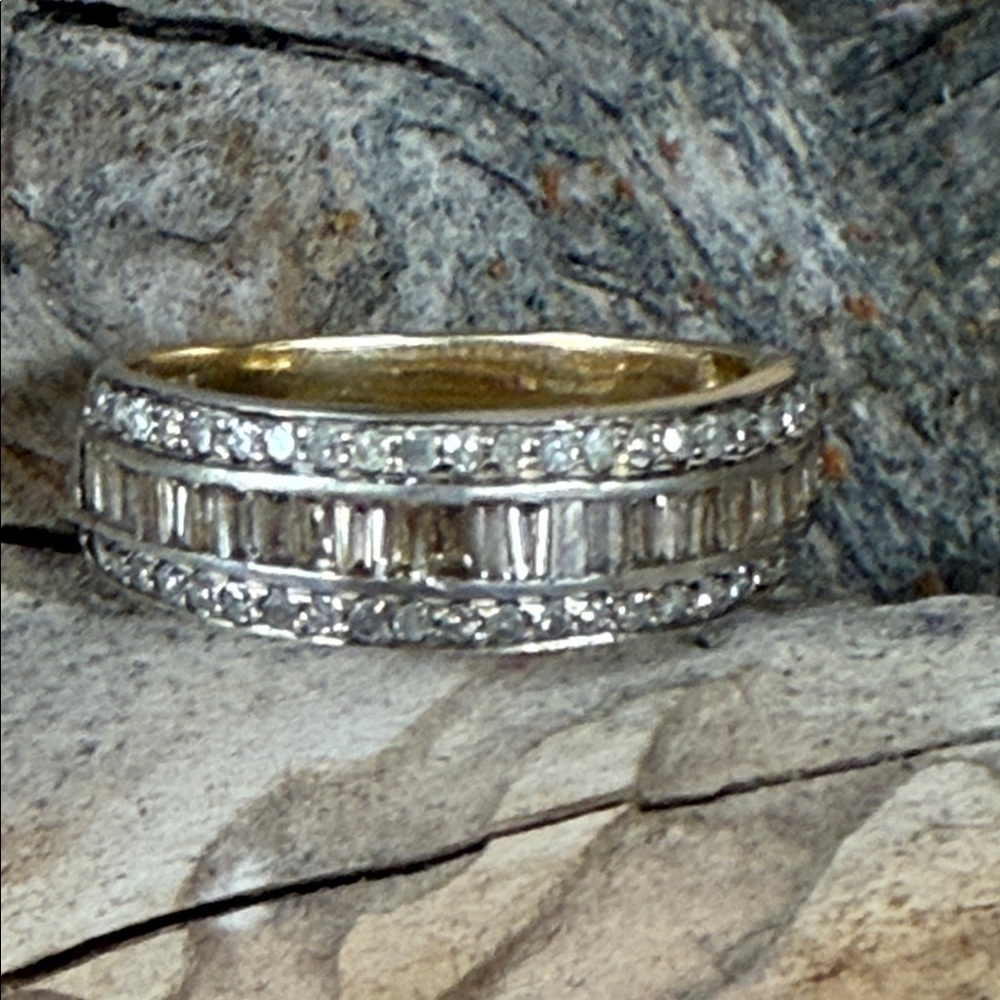 “Arc Of Diamonds” ring. New in box from Sundance.